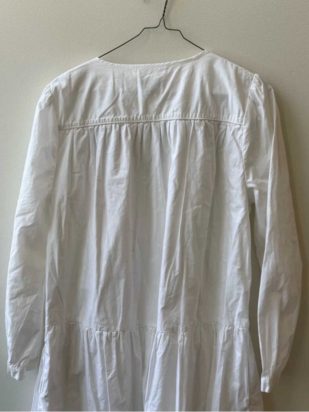 J.‎ Crew Embroidered Farmers Market Poplin Dress medium